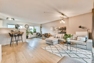 Table and chairs at home