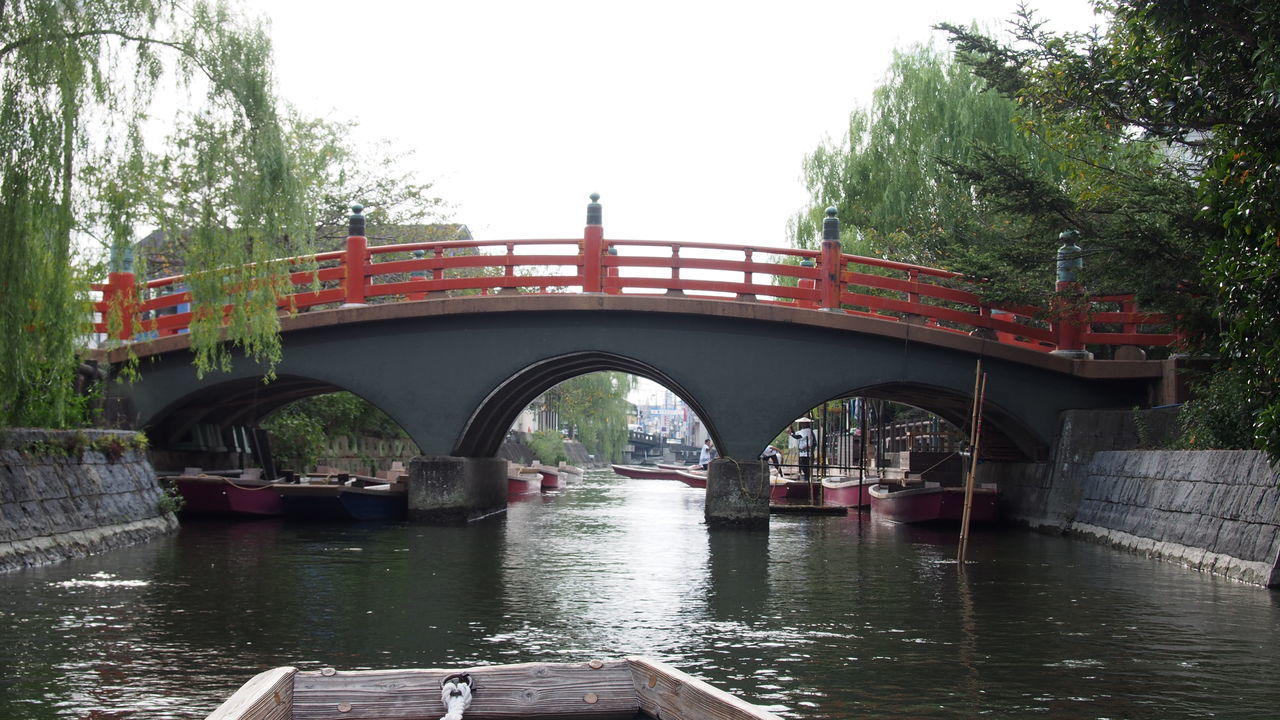 FOOTBRIDGE OVER RIVER