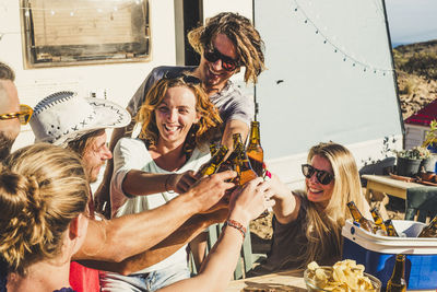 Group of people in traditional clothing