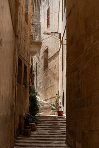 Interior of abandoned building