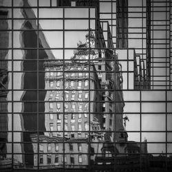 Low angle view of construction site