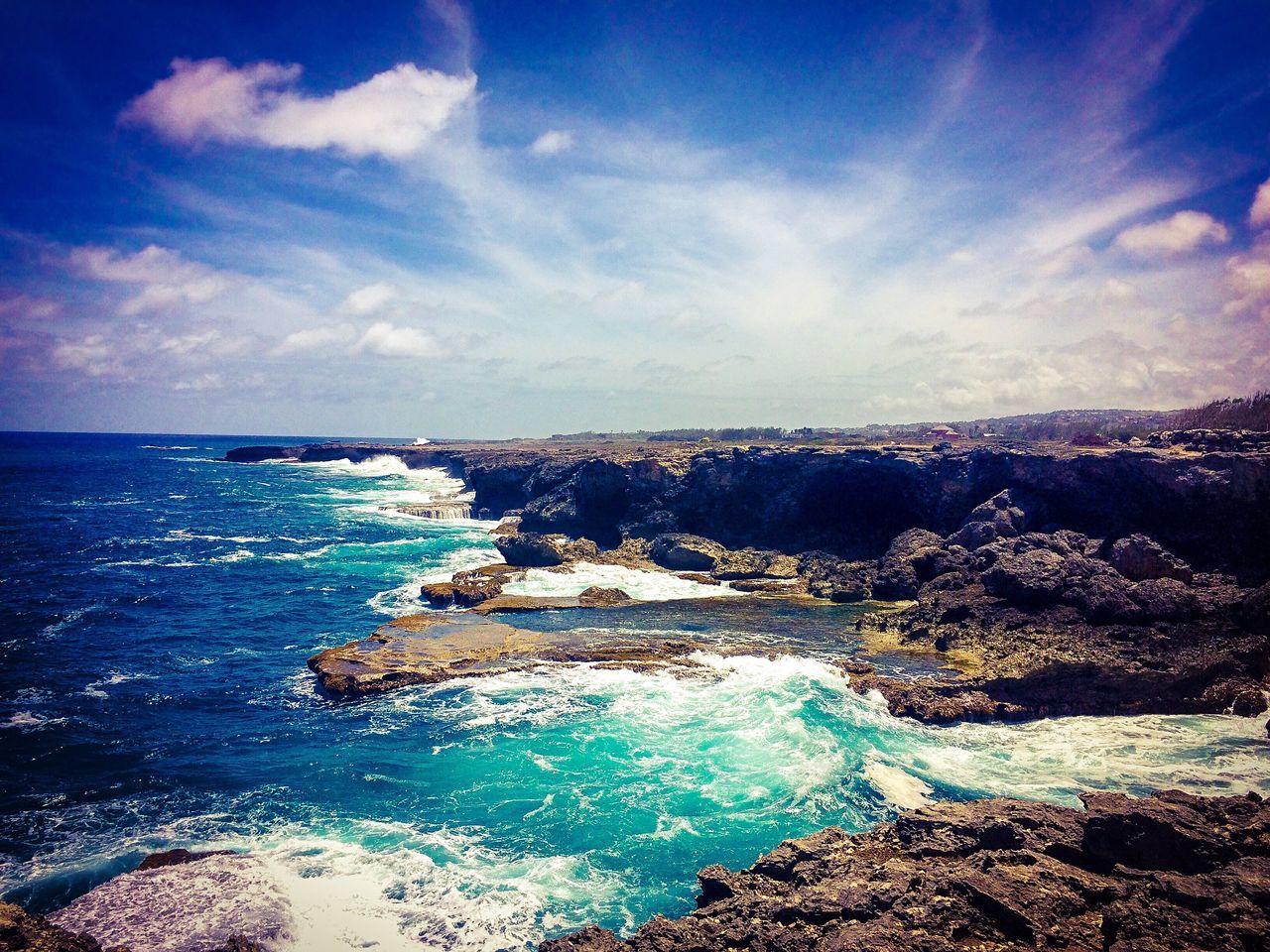 VIEW OF SEA AGAINST SKY