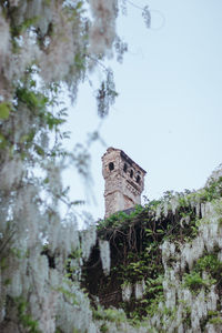 Low angle view of old building