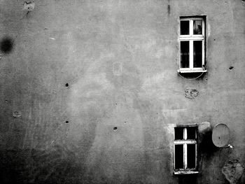 Close-up of window on building