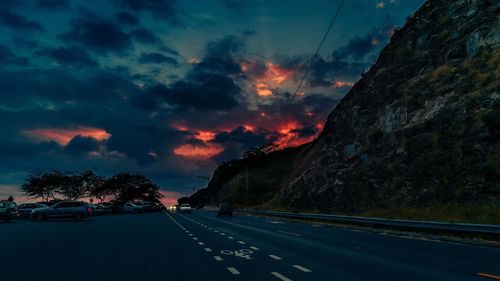 Scenic view of dramatic sky