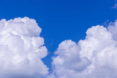 Low angle view of clouds in sky