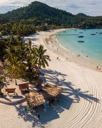 Scenic view of beach