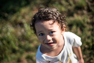 Portrait of boy