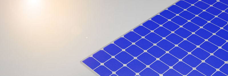 Low angle view of solar panel