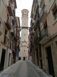 Street amidst buildings in city