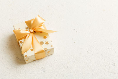 Close-up of gift box