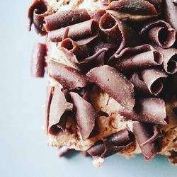 Close-up of dessert in plate