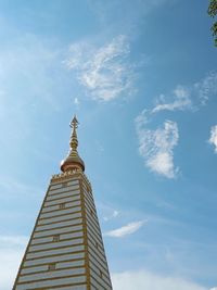 Low angle view of building against sky