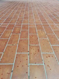 Full frame shot of tiled floor