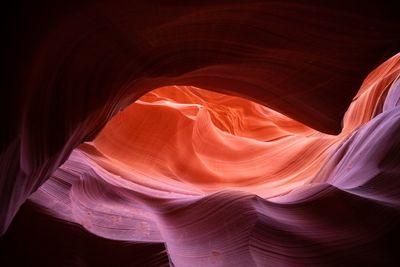 Full frame shot of rock formations