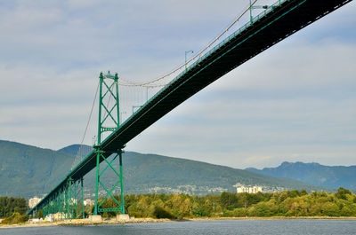 Lions gate bridge vancouver canada