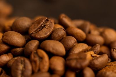 Close-up of coffee beans