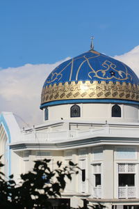 Low angle view of building against sky