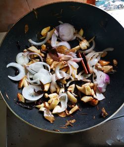 Spices for indian chicken curry.