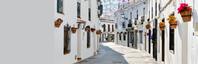 Panoramic view of buildings in city