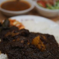 Close-up of food in plate