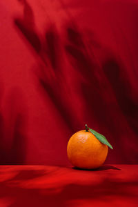 Close-up of fruit on table