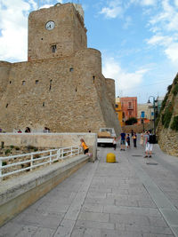 View of historic building against sky