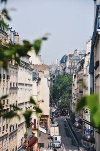 Buildings with sky in background