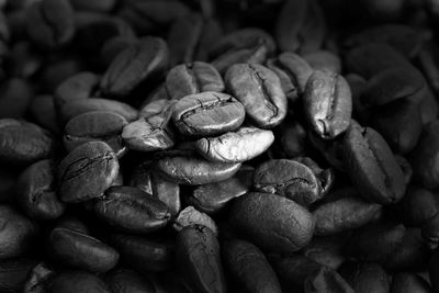 Full frame shot of coffee beans