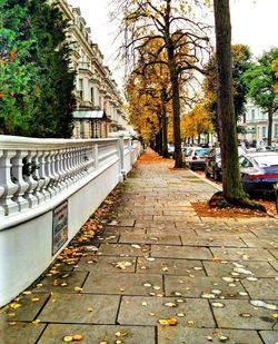 View of bridge in city