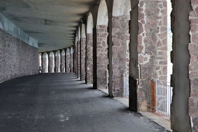 Corridor of building