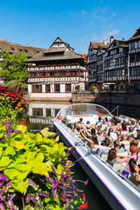 Strasbourg with timber house, france