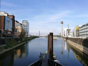 View of city at waterfront