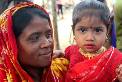 Mother and daughter