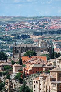 Aerial view of cityscape