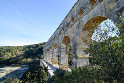 Built structure against clear sky