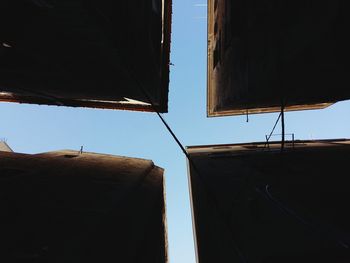 Low angle view of building against sky