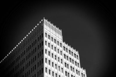 Low angle view of modern building