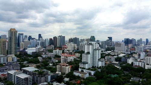 Cityscape against sky