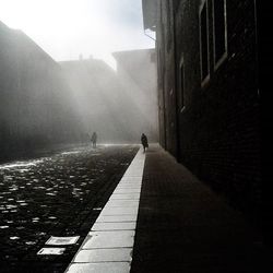 Walkway leading to building