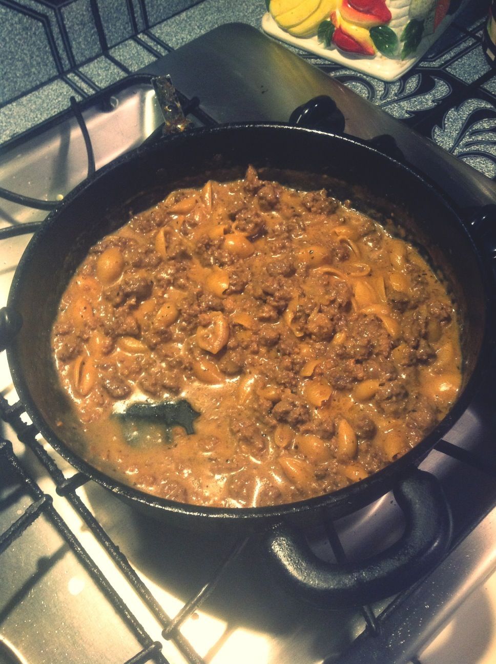 Still full from my hamburger helper i cooked earlier