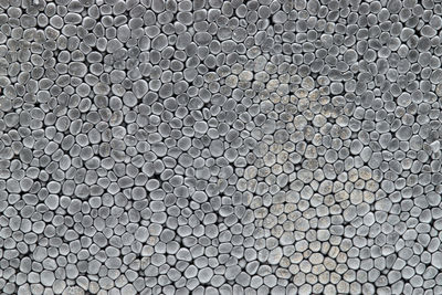 Polystyrene cells foam view as background