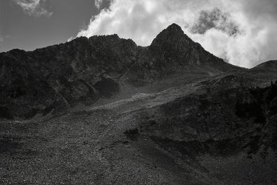 Rocky mountain peak