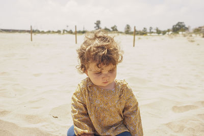 Boy on beach