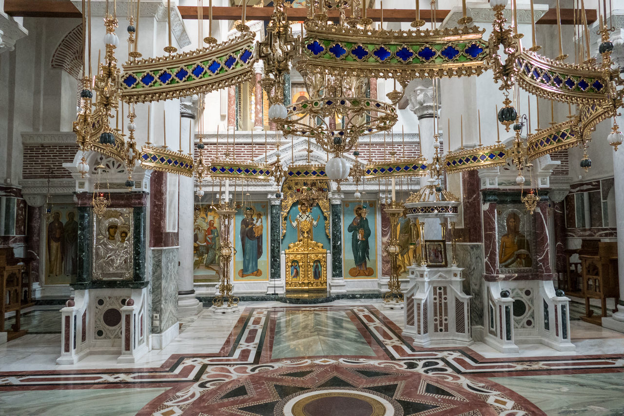 INTERIOR OF CATHEDRAL