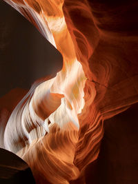 Antelope canyon rock formation