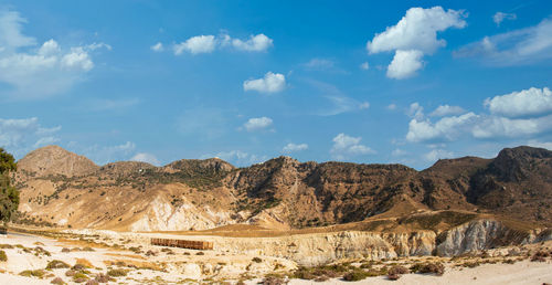 Volcanic crater stefanos in the lakki valley of the island nisyros greece