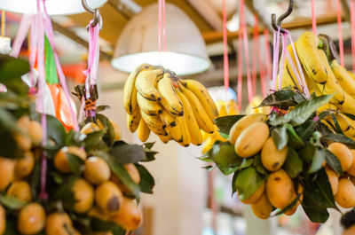 Close-up of bananas