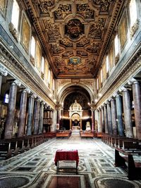 Interior of historic building