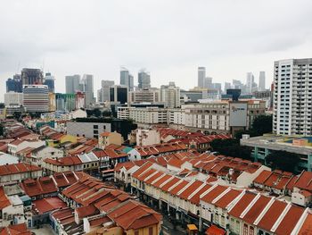 Cityscape against sky